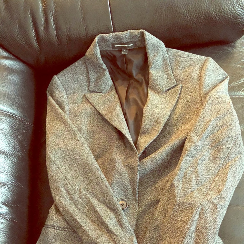 Size 4 skirt suit from Express